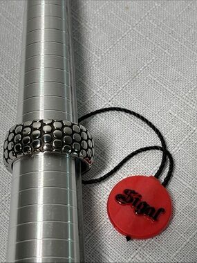 Stainless steel Textured Dome Band Ring 
SIGAL
NEW
SIZE 9.5
Unisex